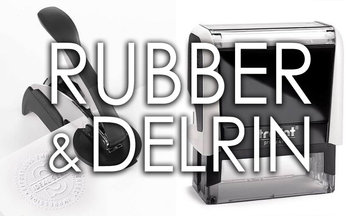 Rubber en delrin Rubber en delrin
