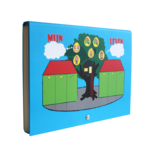 PRESENTATIEBOX, OPBERGBOX, DOOSBAND MET DRUKKNOOP