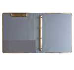 RINGBAND MET PAPIERKLEM EN MECHANIEK