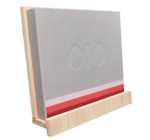 PRESENTATIEBOX, OPBERGBOX, DOOSBAND LINNEN MET MAGNEETSLUITING