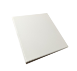 RINGBAND ECRU/BEIGE A4, 4 D-RINGEN KUNSTSTOF