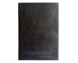 KUNSTSTOF MENUMAP, MENUKAART A4