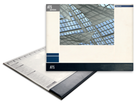 BUREAU ONDERLEGGER MET BESCHERMLIJST BEDRUKT