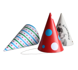 FEESTHOEDJES BEDRUKT