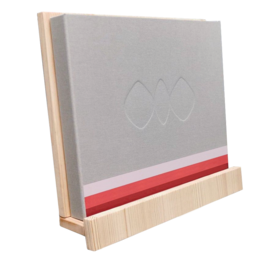 PRESENTATIEBOX, OPBERGBOX, DOOSBAND LINNEN MET MAGNEETSLUITING