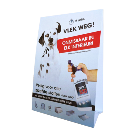 TAFELDISPLAYS BEDRUKT