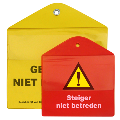 Stellingetuis / steigeretuis / steigerlabels