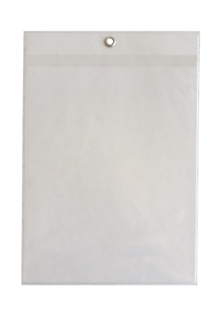 Kunststof hangetui met metalen ring