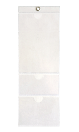 Kunststof hangetui 3 insteekvakken